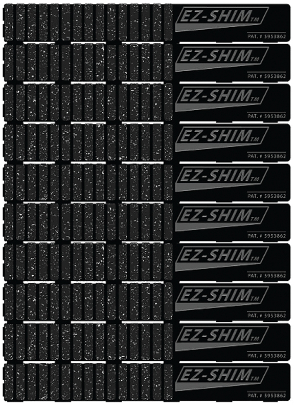 SHIMS 8IN PLASTIC HEAVY DUTY  