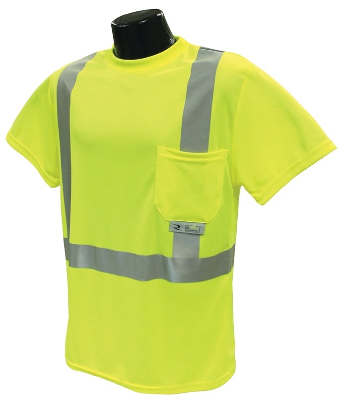 SHIRT CLASS 2 S-SLEEVE GRN 2XL