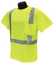 SHIRT CLASS 2 S-SLEEVE GRN 2XL
