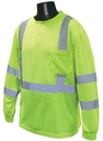 SHIRT CLASS 3 L-SLEEVE GRN 2XL