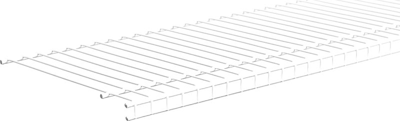 SHLF STL WIRE 6FTX16IN WHT    