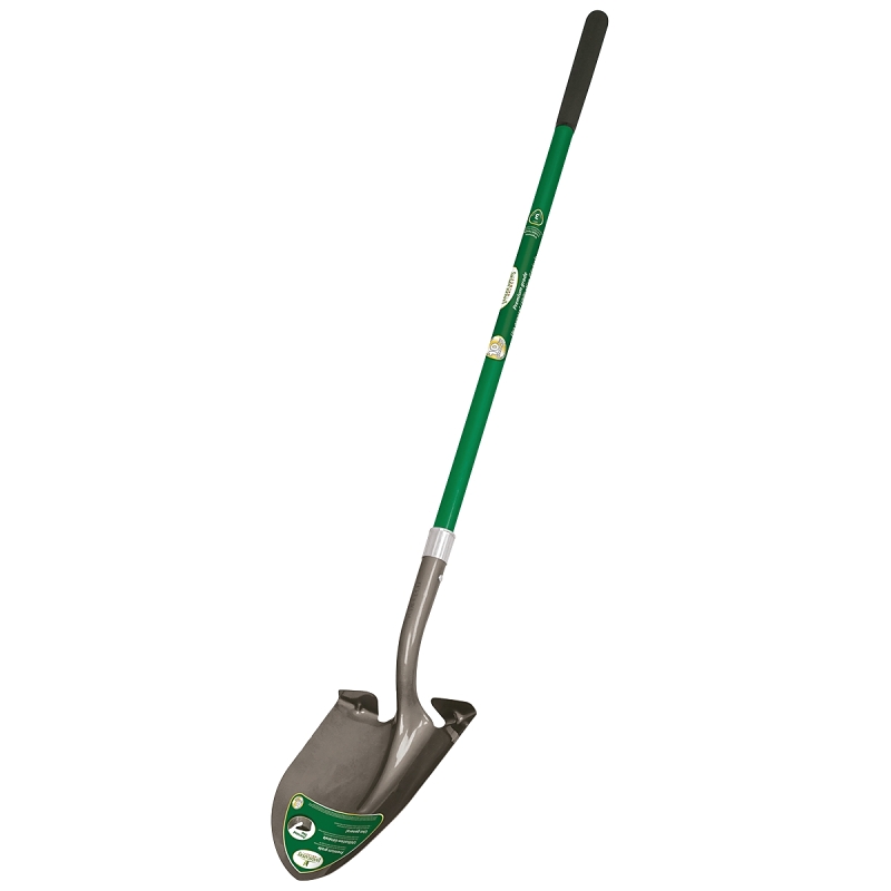 SHOVEL RND PT FIBRGLS HDL 47IN