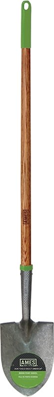 SHOVEL RND PT FLORAL WD HDL 43