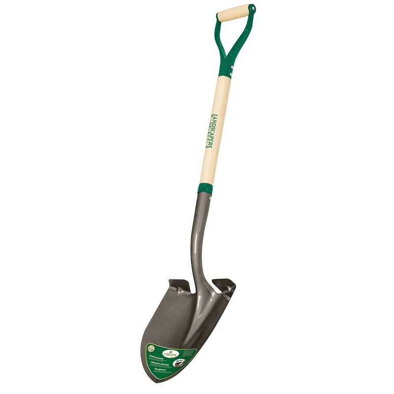 SHOVEL RND PT WOOD HANDLE 30IN