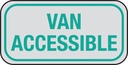 SIGN VAN ACCESIBLE REFLECTIVE 