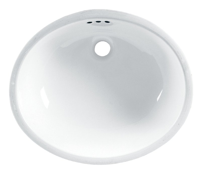 SINK BTHRM UNDR-COUNTER WHT   