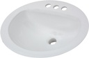 SINK LAV OVAL DROP-IN WHITE   