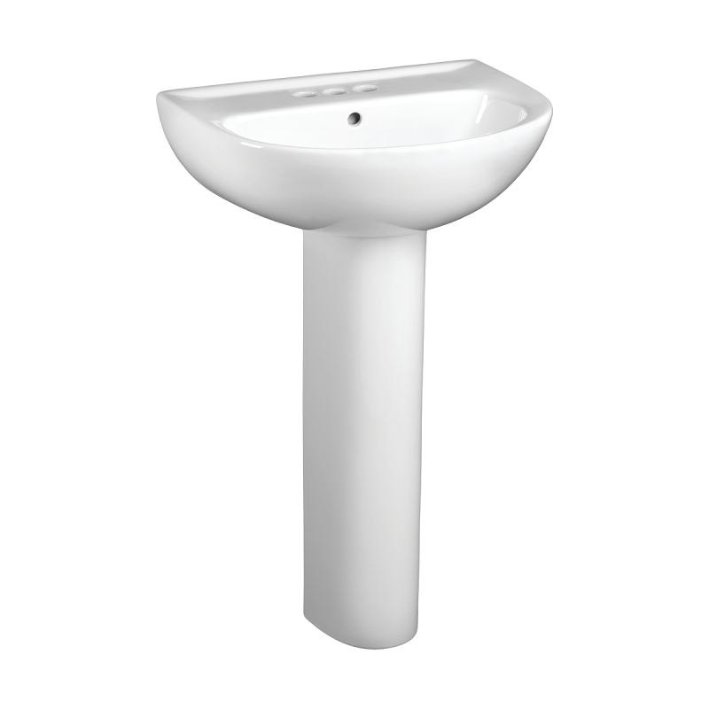 SINK PEDESTAL TOP 22IN WHITE  