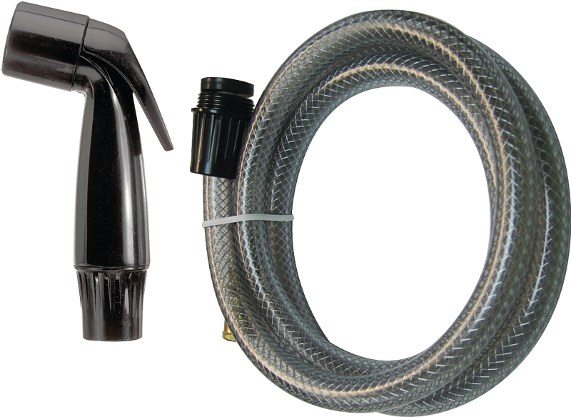 SINK SPRAYER BLACK 48IN HOSE  