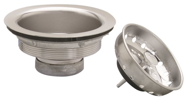SINK STRAINER ASSY FIXED SS   