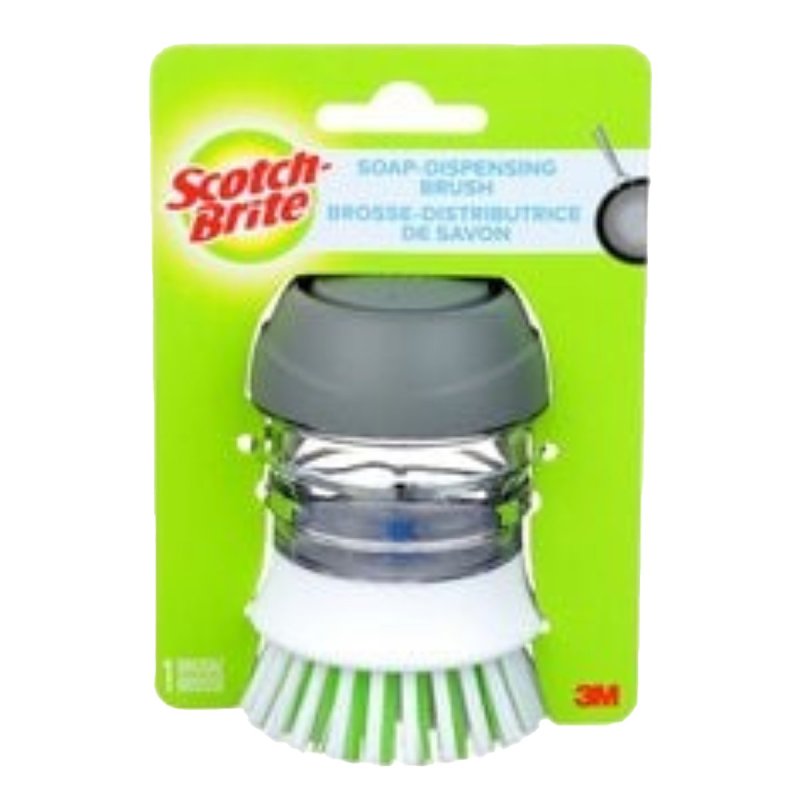 SOAP DISPENSER BRUSH SCOTCH   