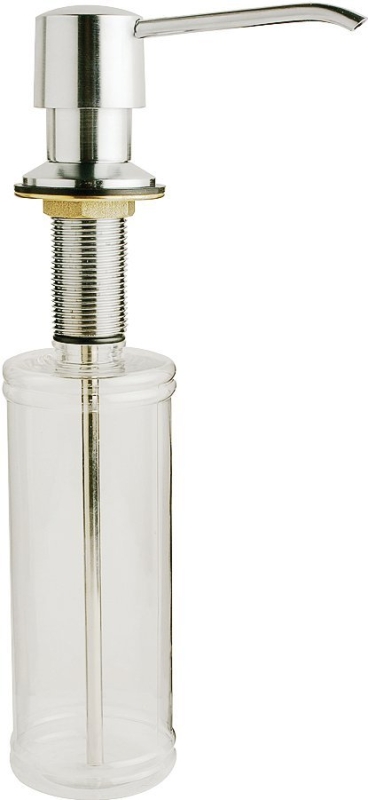 SOAP-LOTION DISPENSER CHROME  