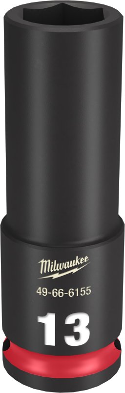 SOCKET 6 POINT DEEP 3/8INX13MM