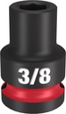 SOCKET 6 POINT STD 1/2 X 3/8IN