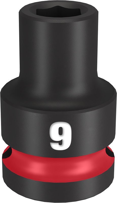 SOCKET 6 POINT STD 1/2IN X 9MM