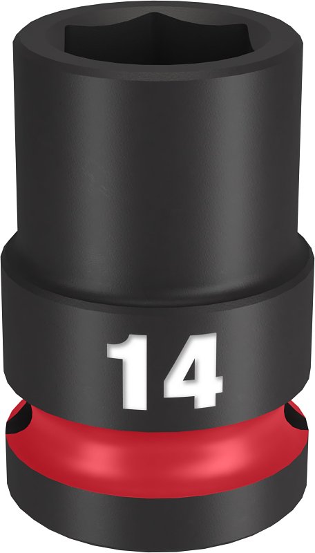 SOCKET 6 POINT STD 1/2INX14MM 