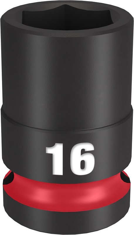 SOCKET 6 POINT STD 1/2INX16MM 