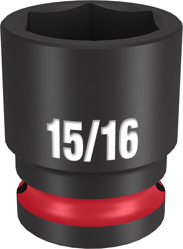 SOCKET 6 POINT STD 1/2X15/16IN
