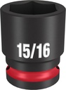 SOCKET 6 POINT STD 1/2X15/16IN