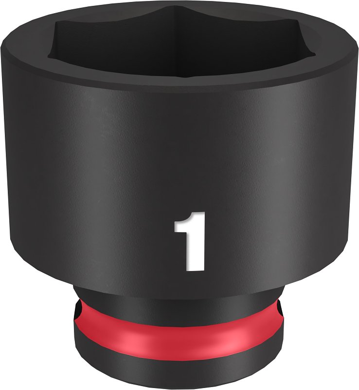 SOCKET 6 POINT STD 3/8 X 1IN  