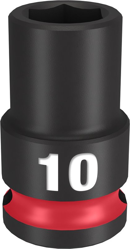 SOCKET 6 POINT STD 3/8INX10MM 