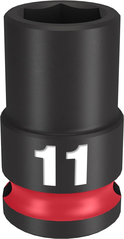 SOCKET 6 POINT STD 3/8INX11MM 
