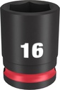SOCKET 6 POINT STD 3/8INX16MM 