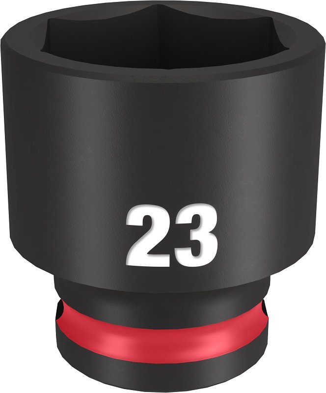 SOCKET 6 POINT STD 3/8INX23MM 