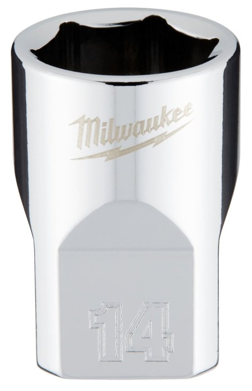 SOCKET 6-POINT CHRM 3/8INX14MM