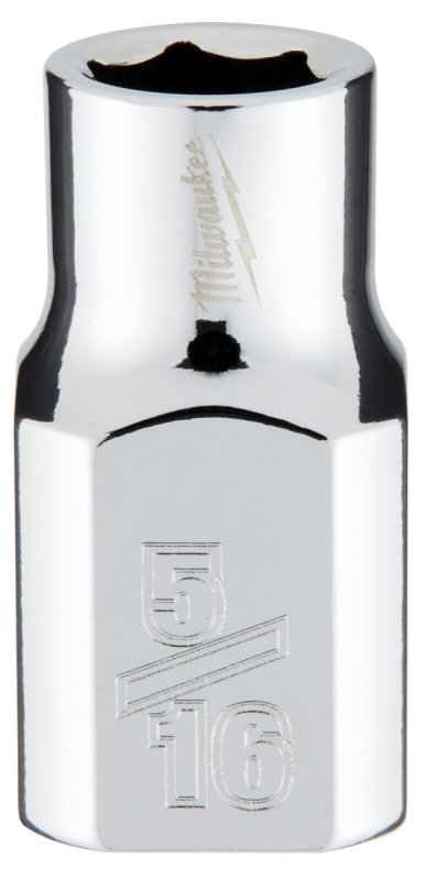 SOCKET 6-POINT CHRM 3/8X5/16IN