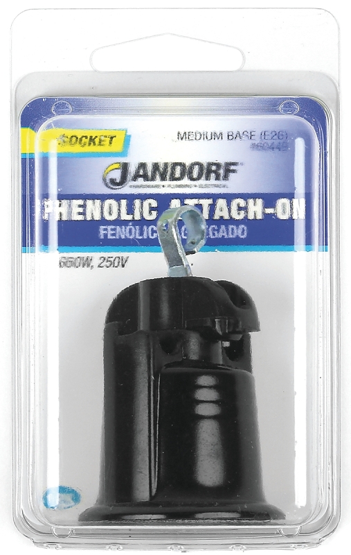 SOCKET ATTACH MED BASE E26    