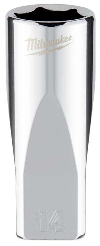 SOCKET DEEP 6-POINT 1/4INX14MM