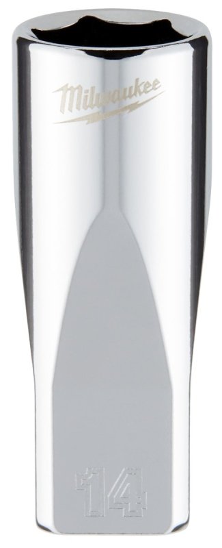 SOCKET DEEP 6-POINT 1/4INX14MM