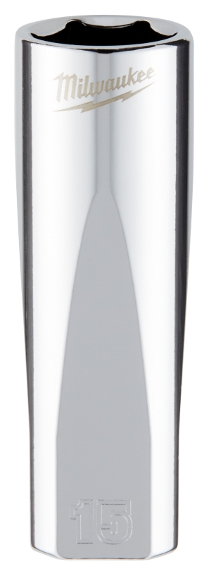 SOCKET DEEP 6-POINT 3/8INX15MM