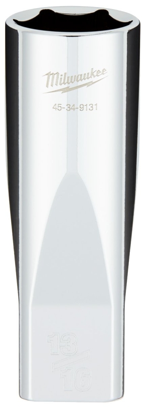 SOCKET DEEP CHROME 1/2X13/16IN