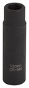 SOCKET DEEP IMPACT 1/2DR 12MM 