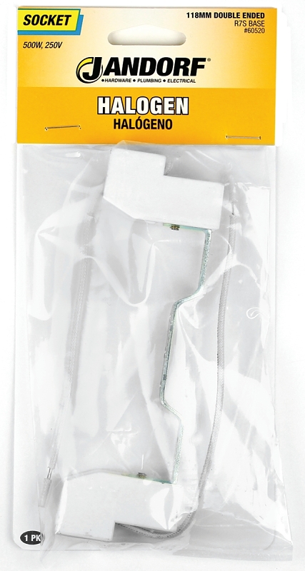 SOCKET HALOGEN DBLE END 118MM 