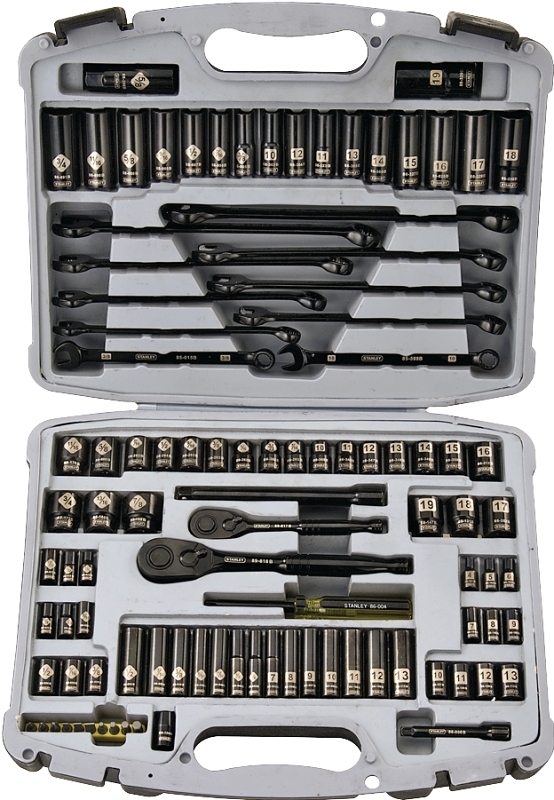 SOCKET SET 99PC BLACK CHROME  