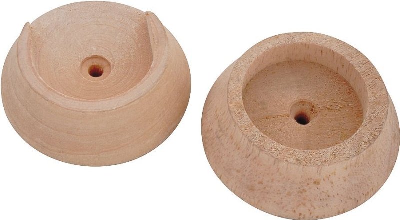 SOCKET WOOD POLE NAT WD 1-3/8 