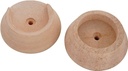 SOCKET WOOD POLE NAT WD 1-3/8 