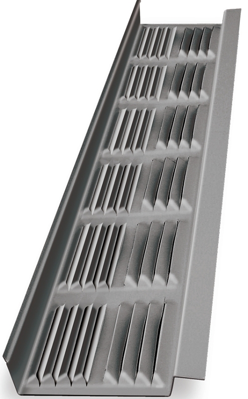 SOFFIT VENT LOUVERED 8FT MILL 