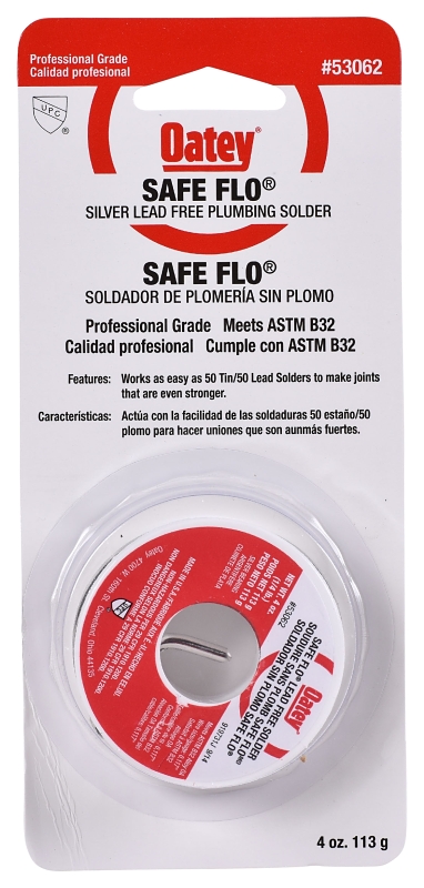 SOLDER 1/4LB SILVER SAFE FLO  