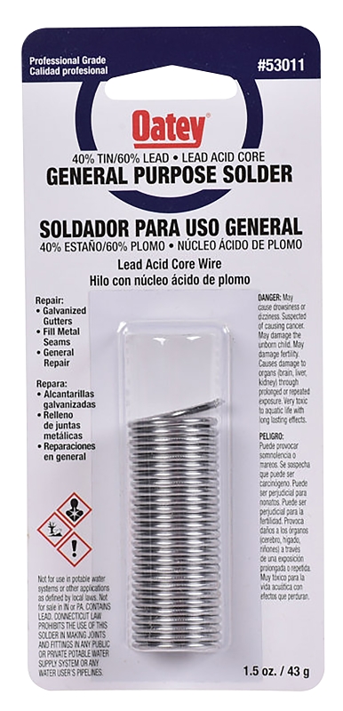 SOLDER ACID CORE 40/60 1OZ    