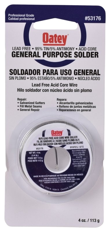 [2086254] SOLDER ACID CORE 95/5 1/4LB   