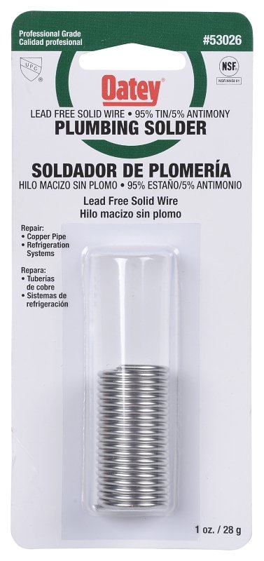 [3032638] SOLDER WIRE 95/5 1OZ PLUMBING 
