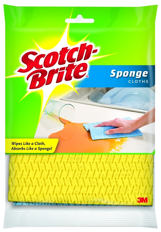 SPONGE CLOTH 2PK              