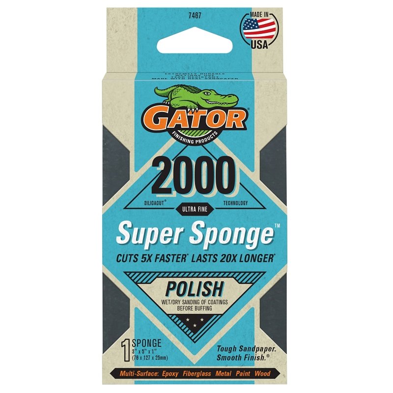 SPONGE SANDING WET 2000GRIT   