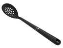 SPOON SLOTTED NYLON BLACK     