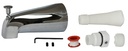 SPOUT TUB U/F W/DIVRTR CHROME 