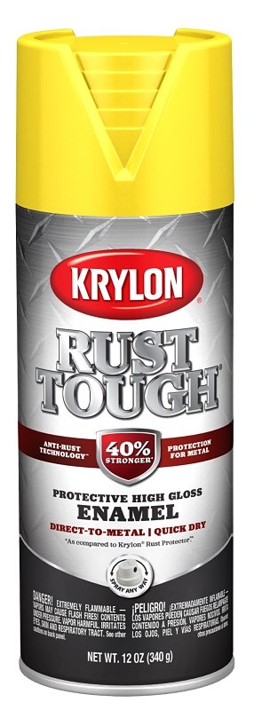SPRAY ENAMEL GLOSS SAFETY YEL 